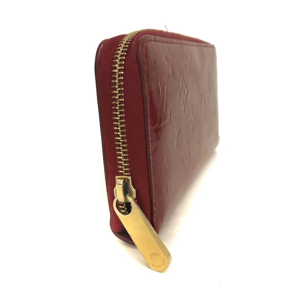 Louis Vuitton Monogram Vernis Zippy Zip Around Long Wallet CA2181