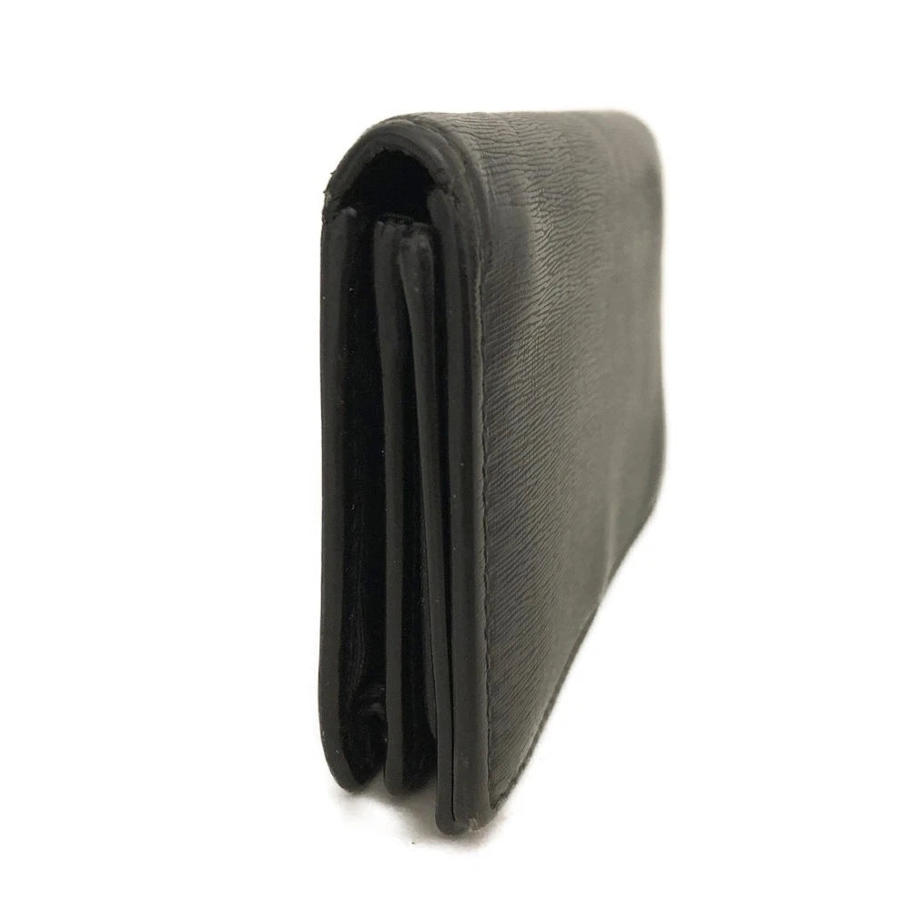 BALENCIAGA Leather Card Case Black/3CA1378