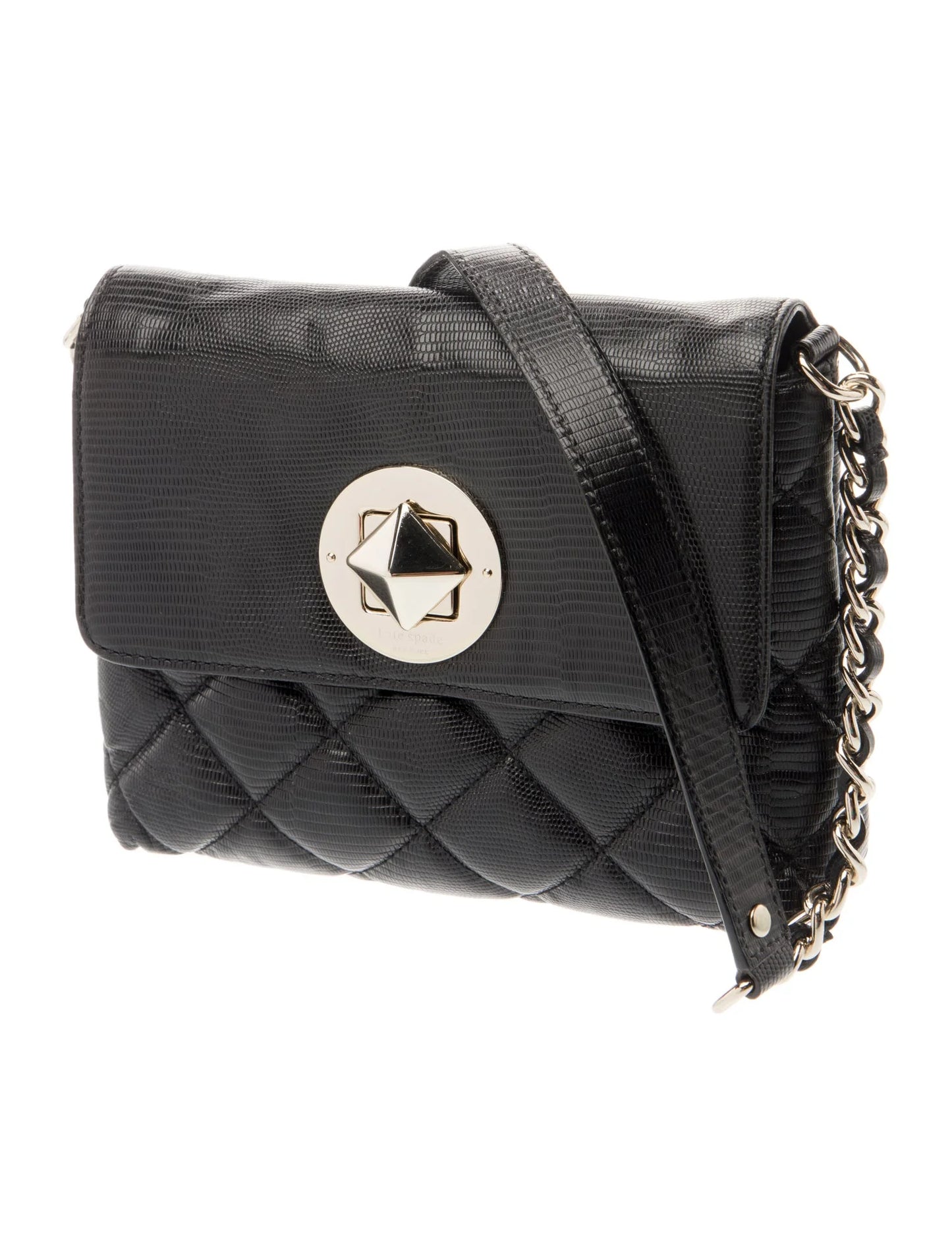 $398 Kate Spade Christy Gold Coast Black Crossbody