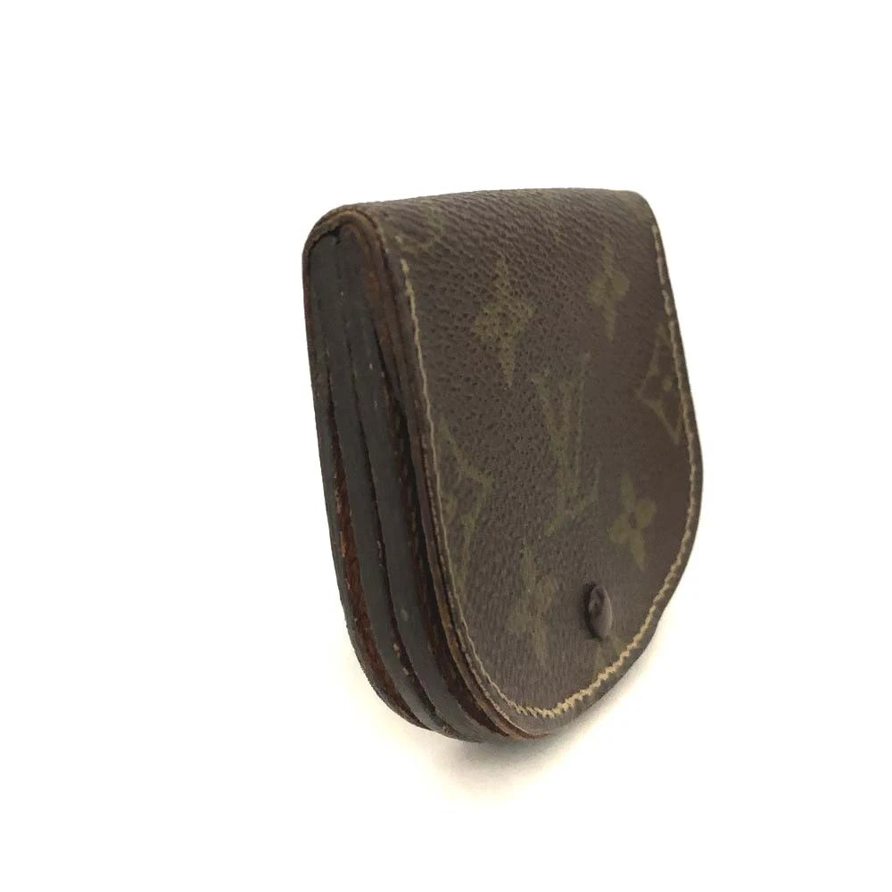 Louis Vuitton Monogram Porte Monnaie Gousset Coin Purse Wallet
