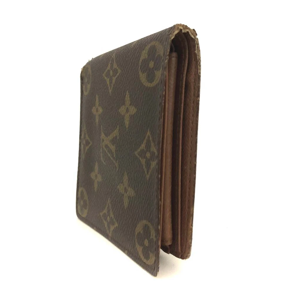 EGA Louis Vuitton Monogram Portefeiulle Marco Bifold Wallet Brown/3CH0287