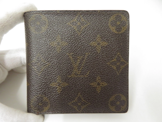 $630 2006 Louis Vuitton Monogram Marco Compact Wallet CA0066