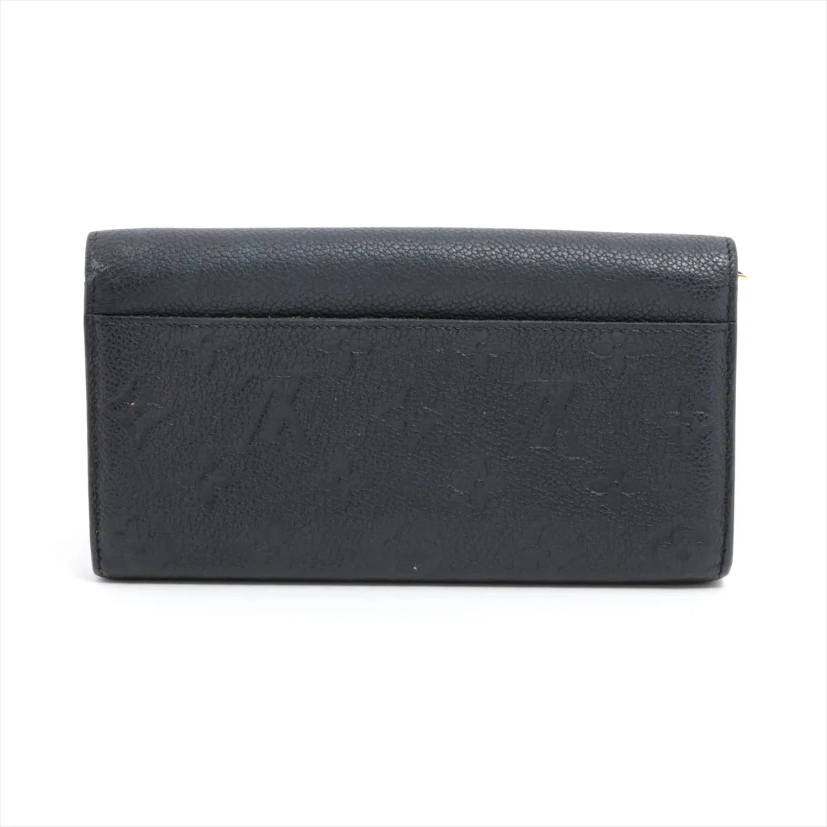 Louis Vuitton Empreinte Portefeuille Sarah M61182 Noir Long Wallet