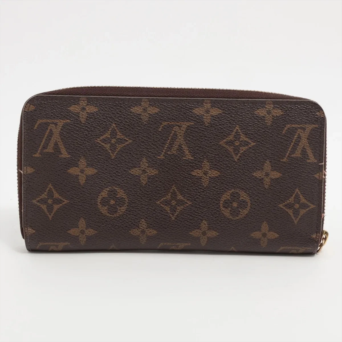 $915 Louis Vuitton Monogram Zippy Wallet Rose Ballerine CA0176