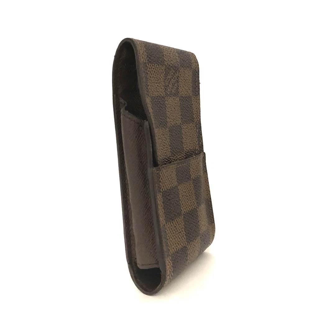 $340 2012 Louis Vuitton Damier Cigarette Case Brown CT0132