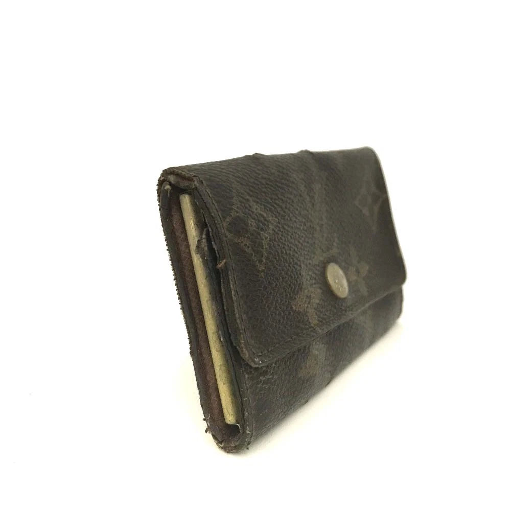 Louis Vuitton Monogram Multicles 6 Ring Key Case Brown