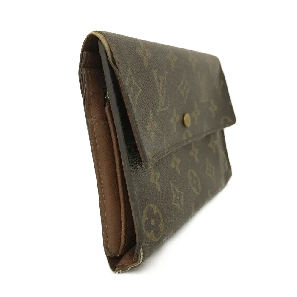EGA Louis Vuitton Monogram Pochette Passeport Trifold Wallet Brown/9CG0901