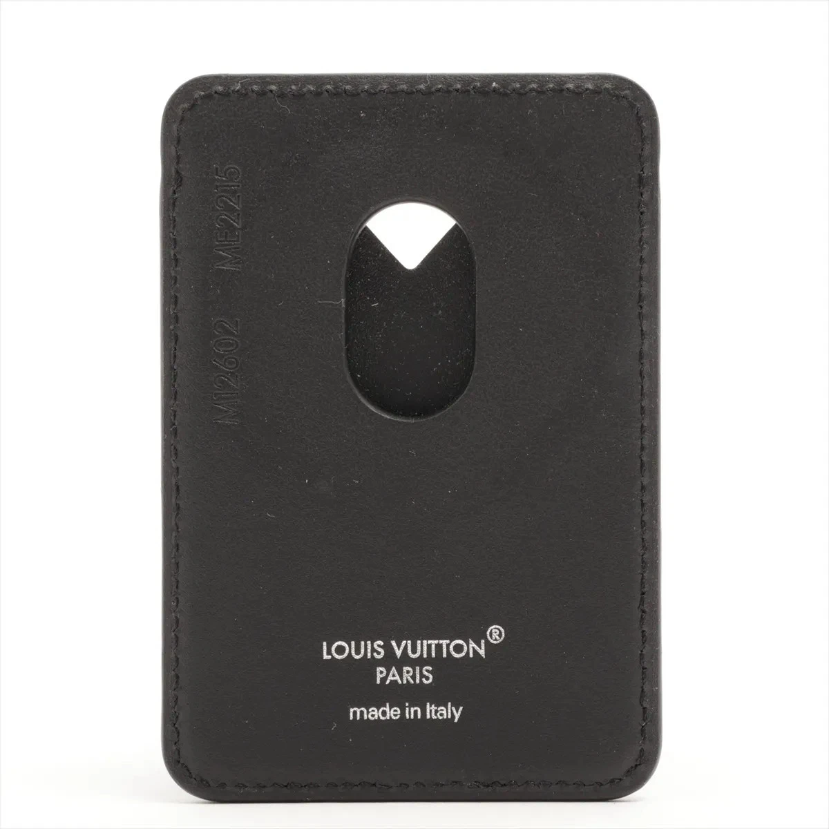 Louis Vuitton Eclipse Porto Cult Magnet M12602 Black Card Case