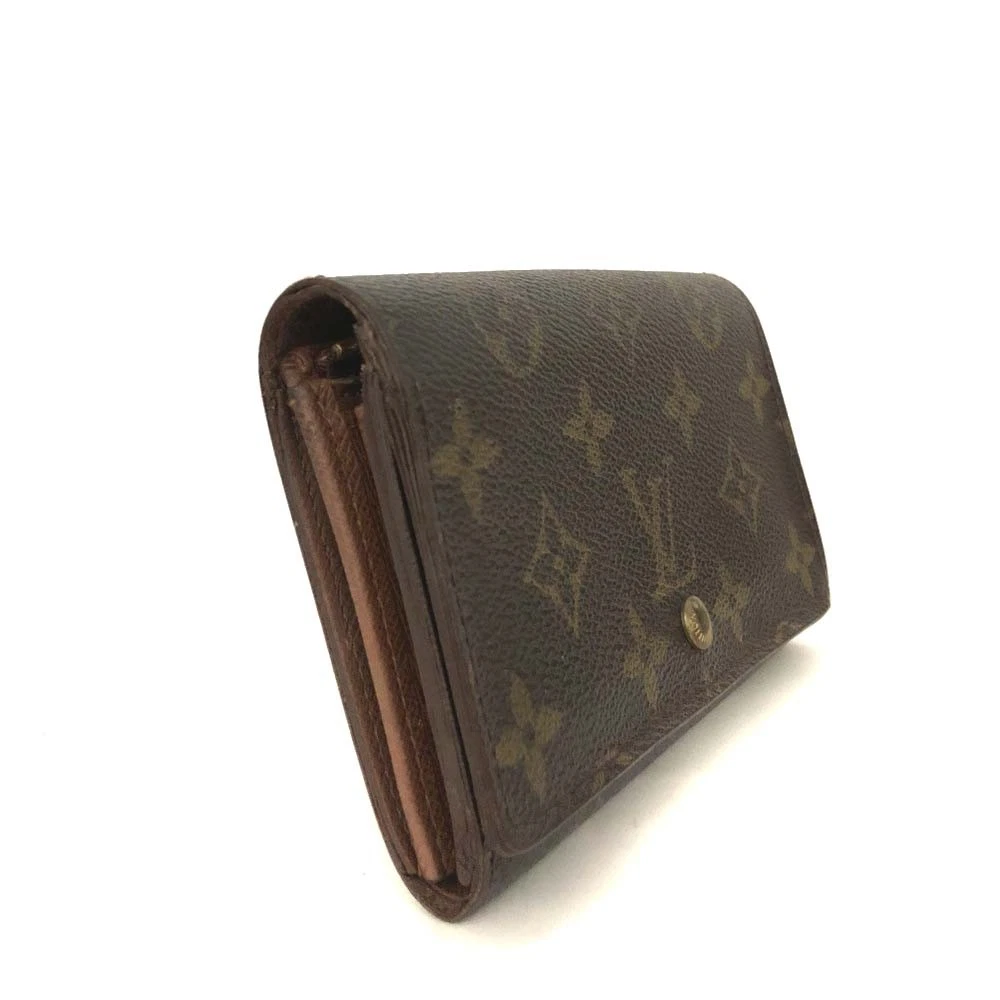 Louis Vuitton Monogram Porte Monnaie Billets Tresor Bifold Wallet RA0969