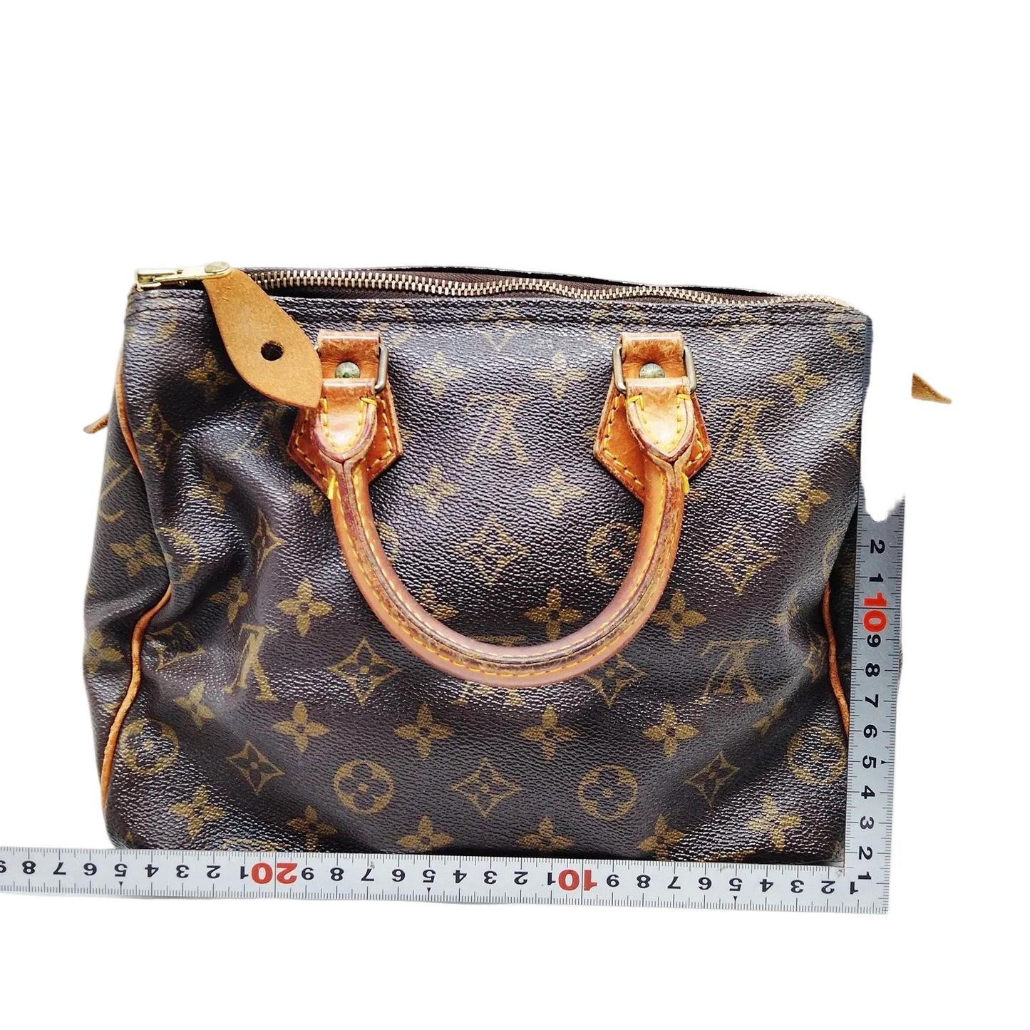 $1490 1990 Louis Vuitton Monogram Speedy 25 MI1920