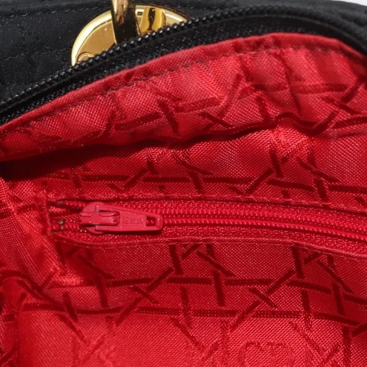 $5100 Dior Nylon Cannage Medium Lady Dior Black