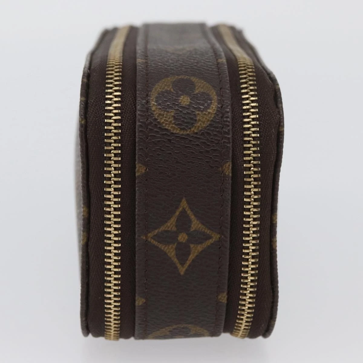 $750 2002 LOUIS VUITTON Monogram Trousse Blush PM VI0092