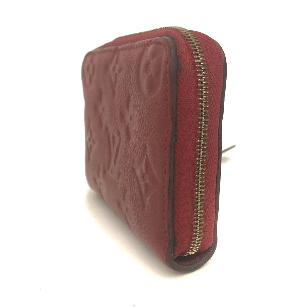 $760 Louis Vuitton Monogram Empreinte Zippy Zip Around Wallet Coin Purse TS2164