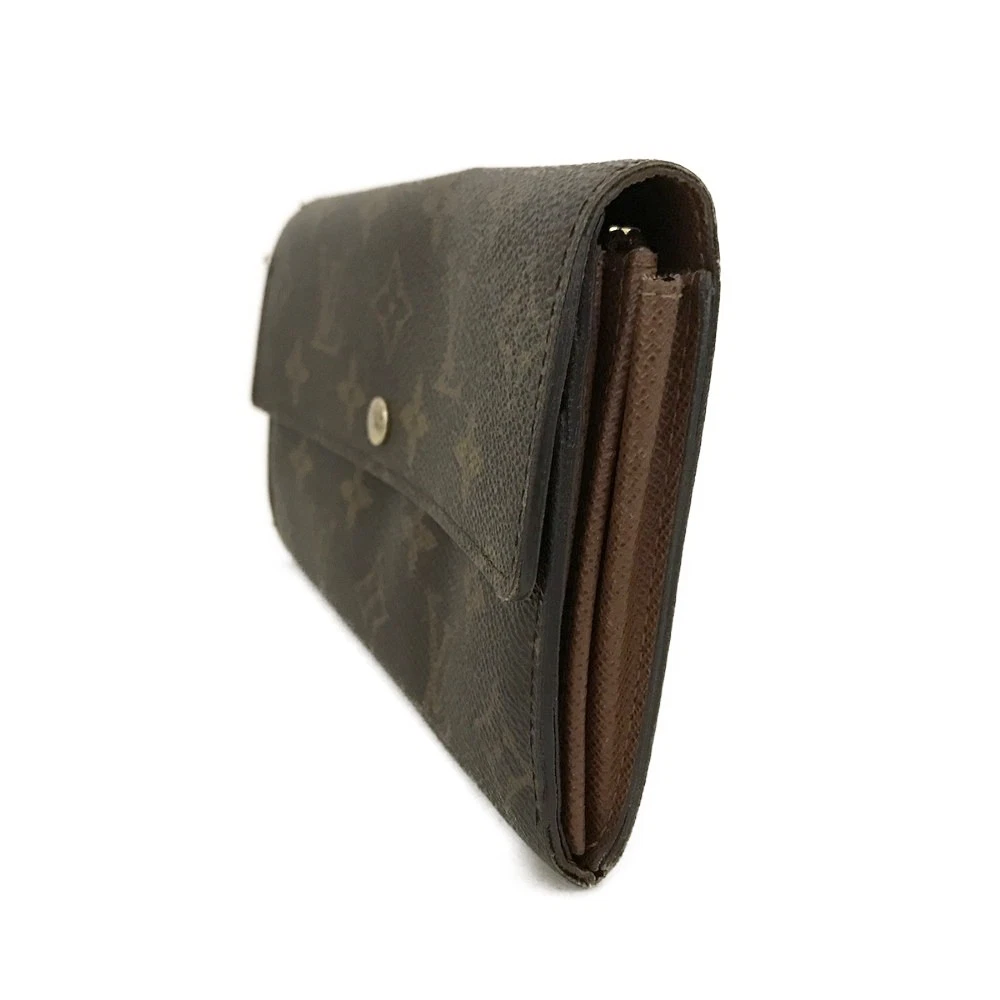 $775 2006 Louis Vuitton Monogram Sarah Wallet MI1026