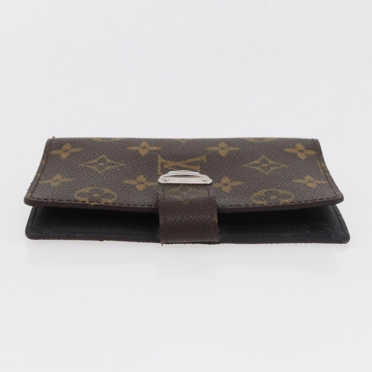 $650 2005 LOUIS VUITTON Monogram Agenda Koala PM Silver CA0065