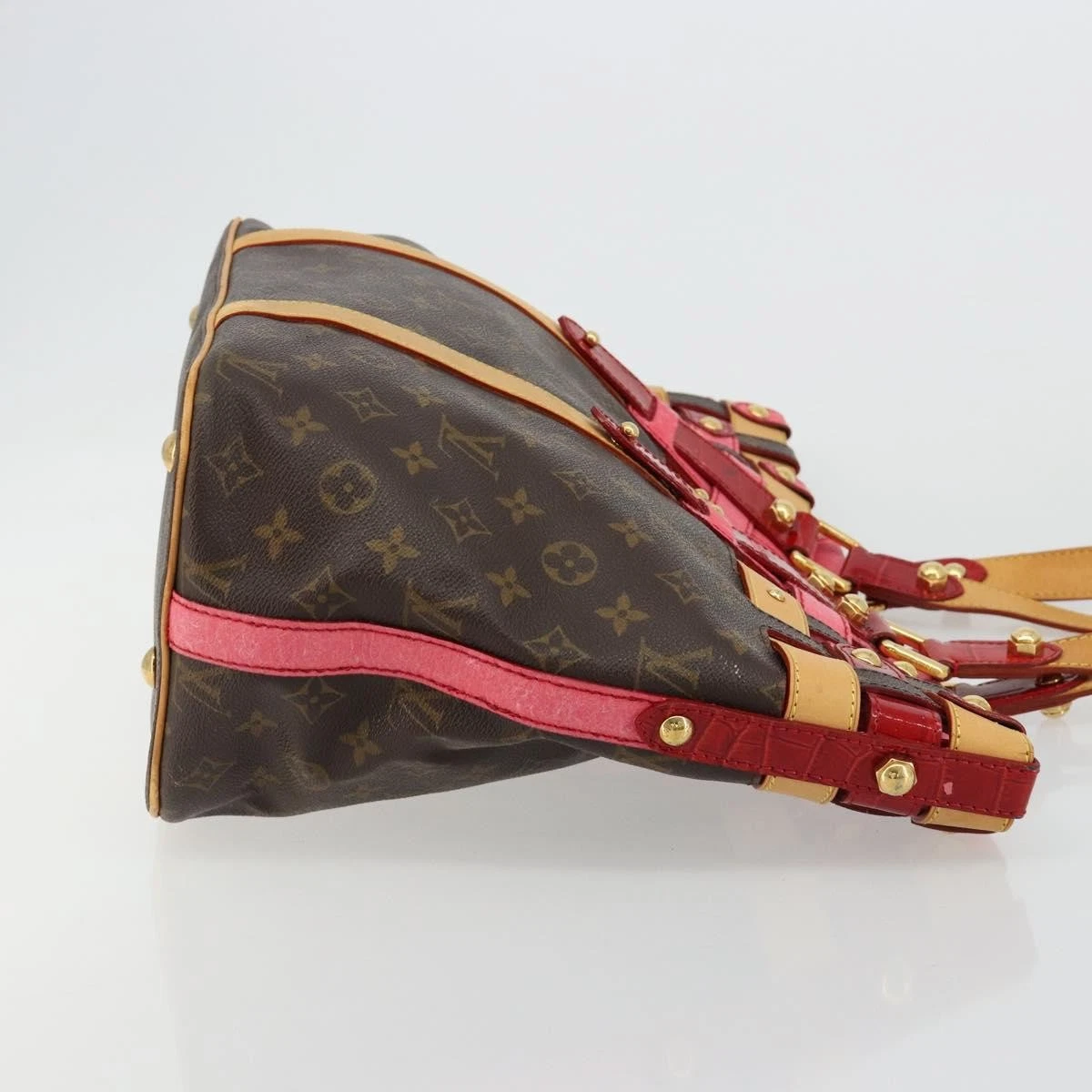 $2150 2007 LOUIS VUITTON Monogram Salina MM Rubis RC3097