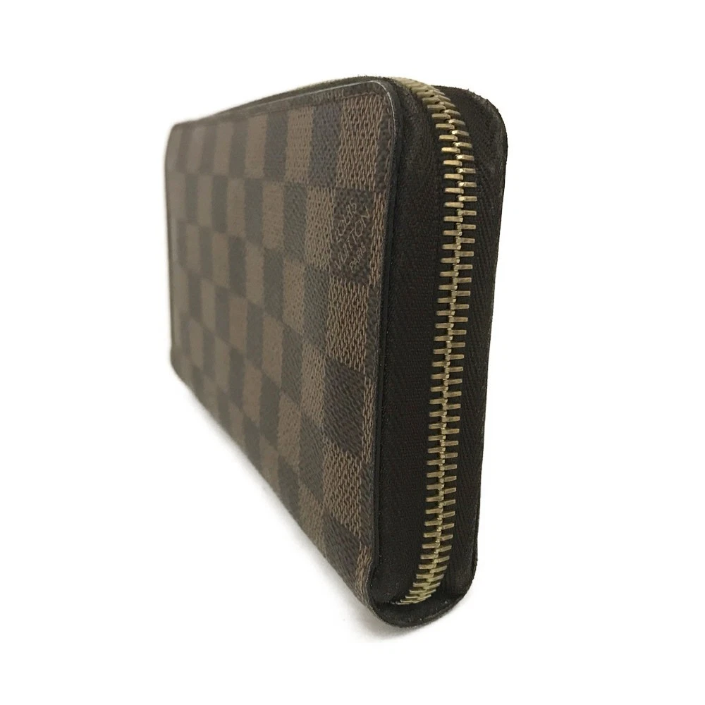 $965 2015 Louis Vuitton Damier Ebene Zippy Wallet CA2185