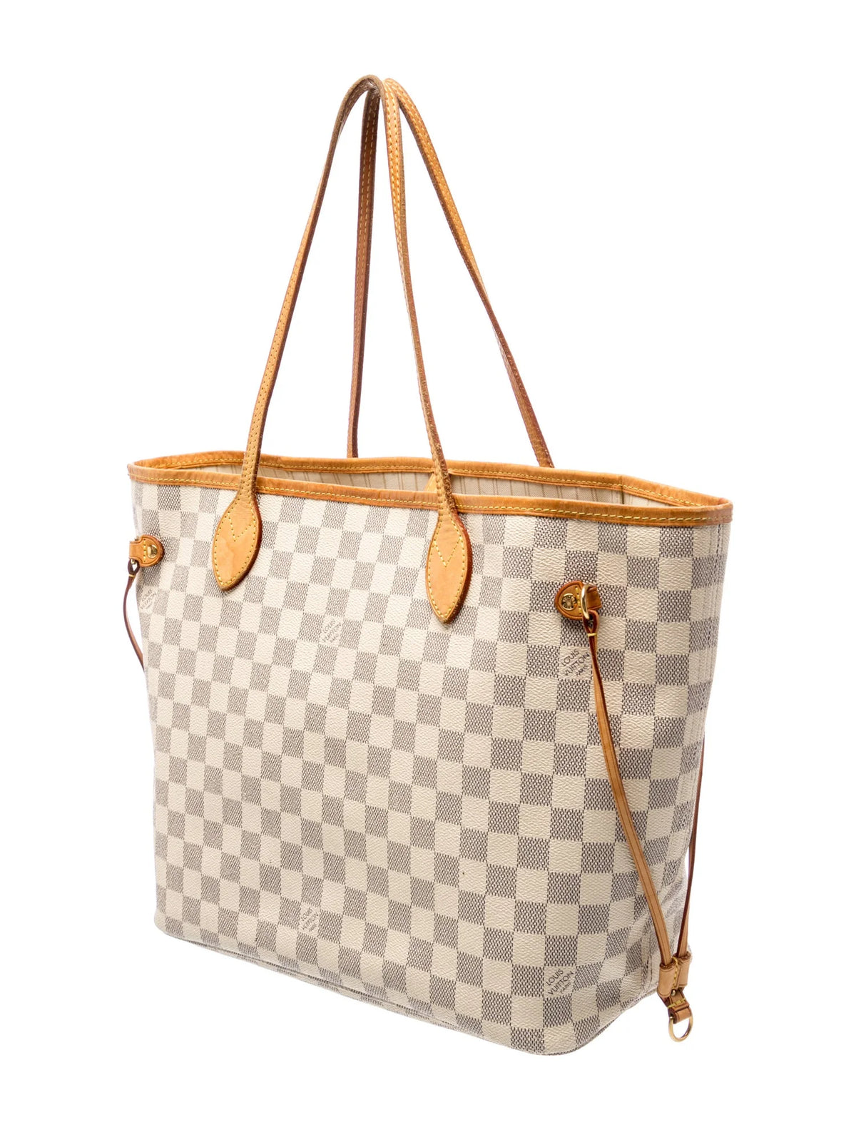 $2240 Louis Vuitton Damier Azur Neverfull MM