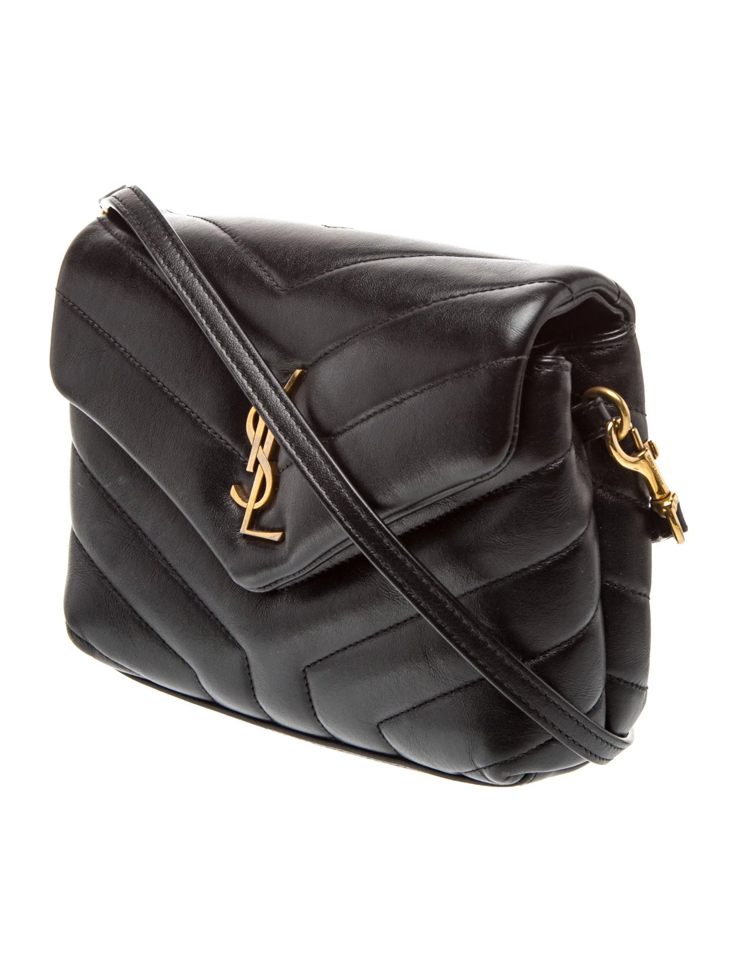 Saint Laurent Crossbody Mini Loulou Monogram Black 2021