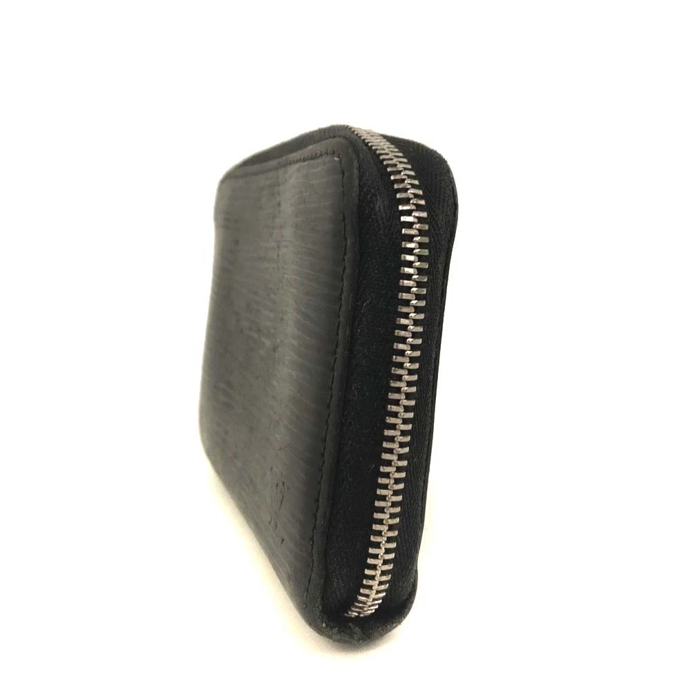 $540 2012 Louis Vuitton Epi Zippy Coin Purse Black SN2122