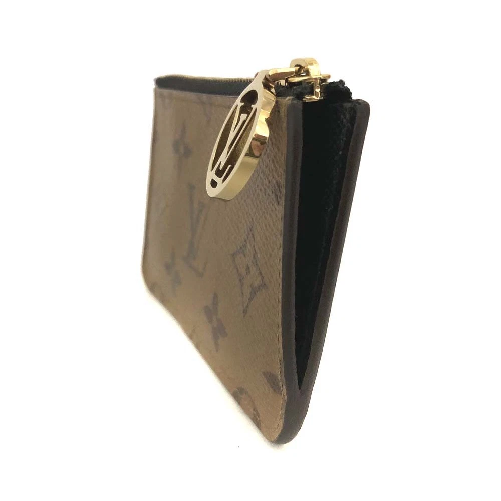 RFID Louis Vuitton Monogram Reverse Porte Cartes Romy Card Holder/9CF1560