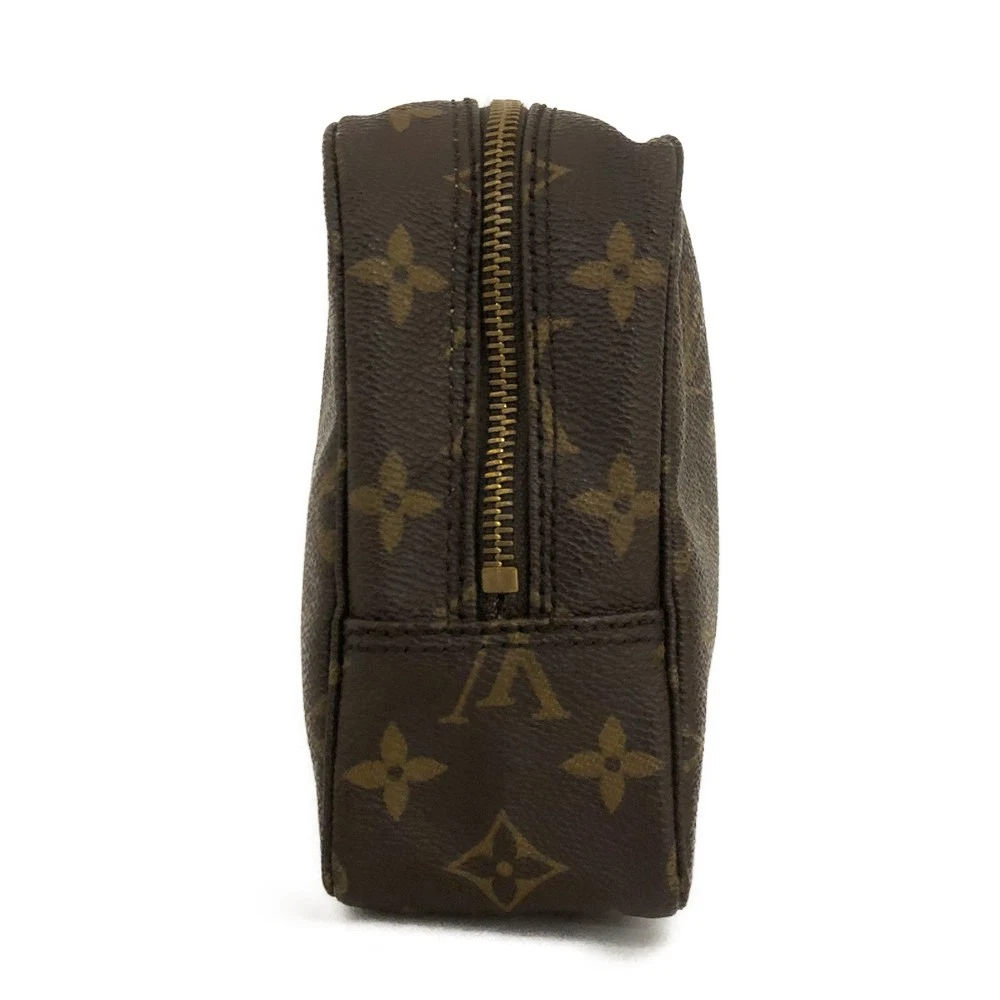 $340 1988 Louis Vuitton Monogram Trousse Toilette 23 Cosmetics Pouch (883TH)