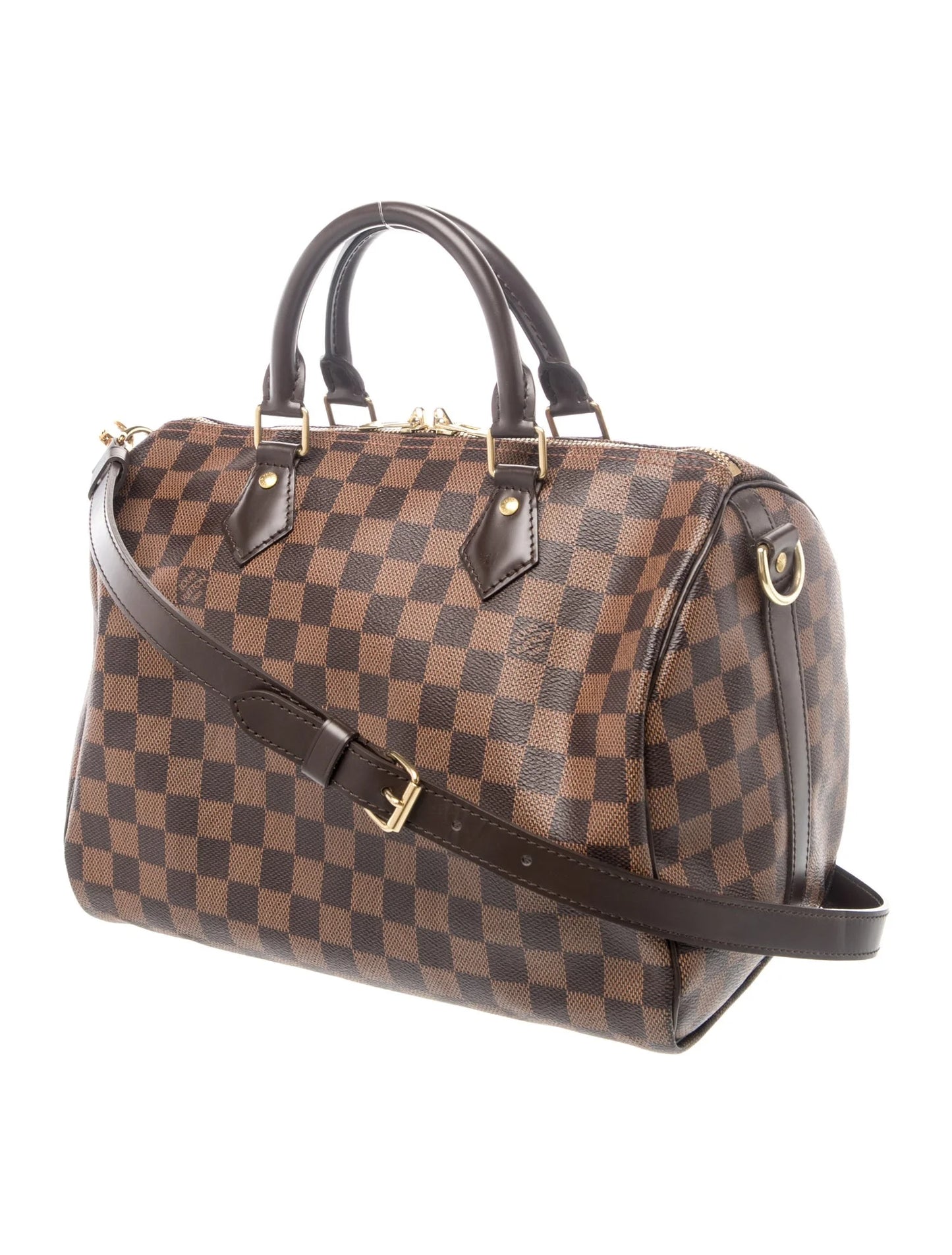 $2040 2014 Louis Vuitton  Damier Ebene Speedy Bandouliere 30