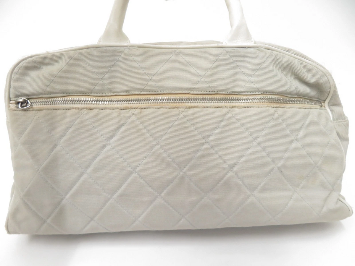 $2,200 2004 Chanel Sports Line Matelasse Nylon Boston Bag 9xxxxxx