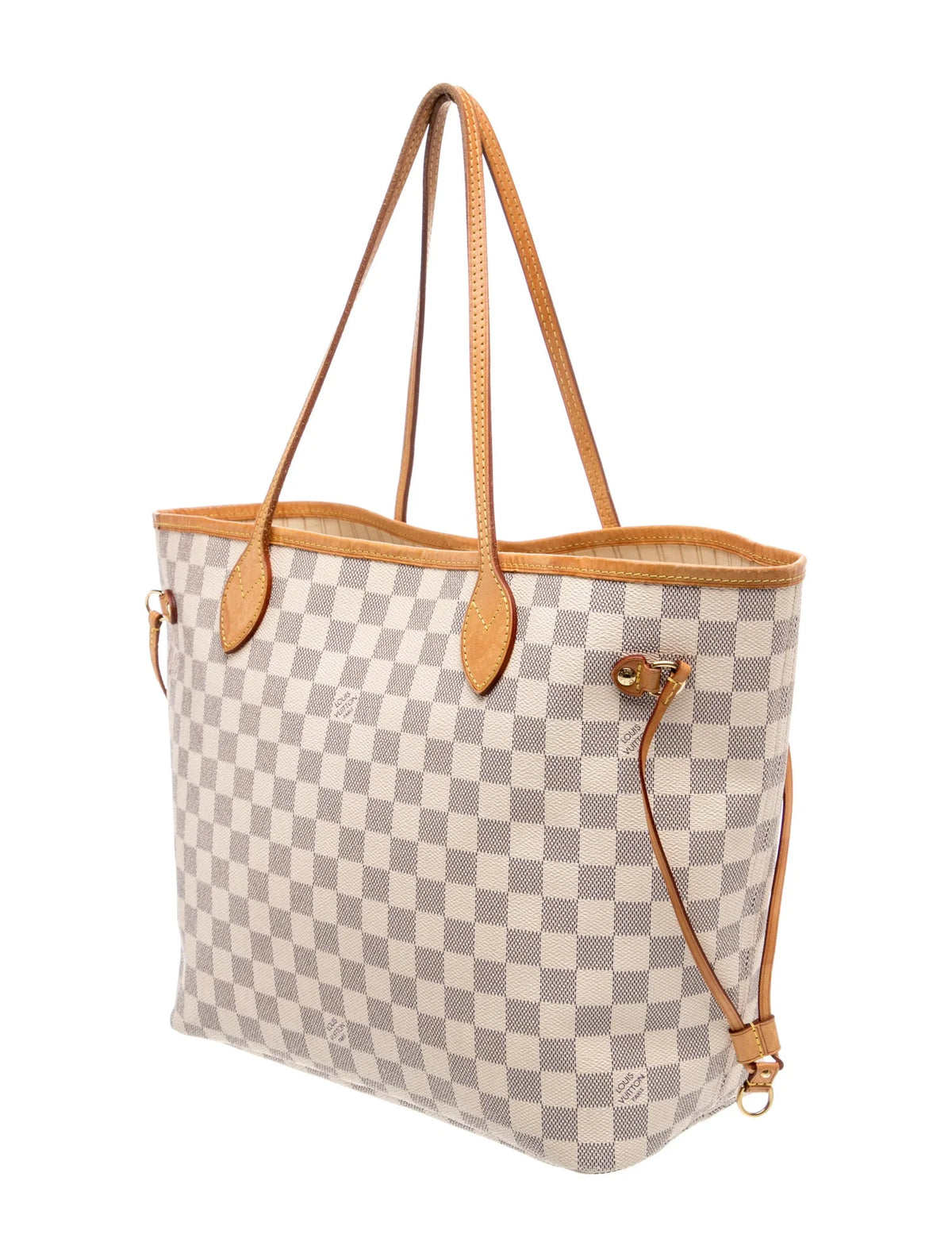 $2240 Louis Vuitton Damier Azur Neverfull MM
