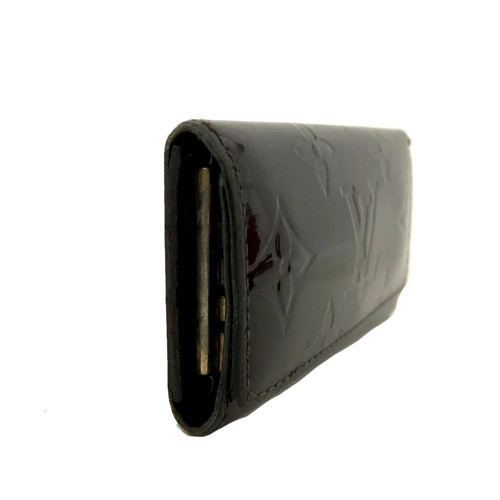 $365 2010 Louis Vuitton Monogram Vernis 4 Key Holder TS0140