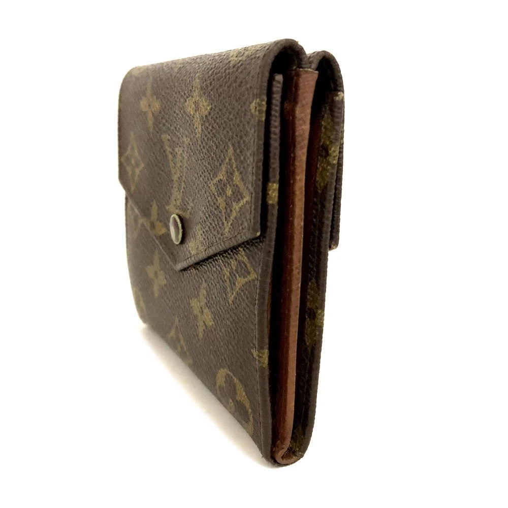 $695 1999 Louis Vuitton Monogram Elise Trifold Wallet 8909AN