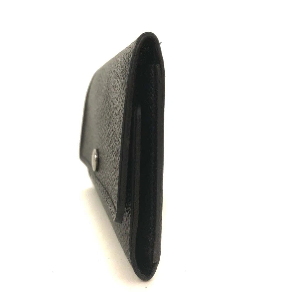 Louis Vuitton Damier Graphite Multicles 6 Ring Key Case Black CT0185