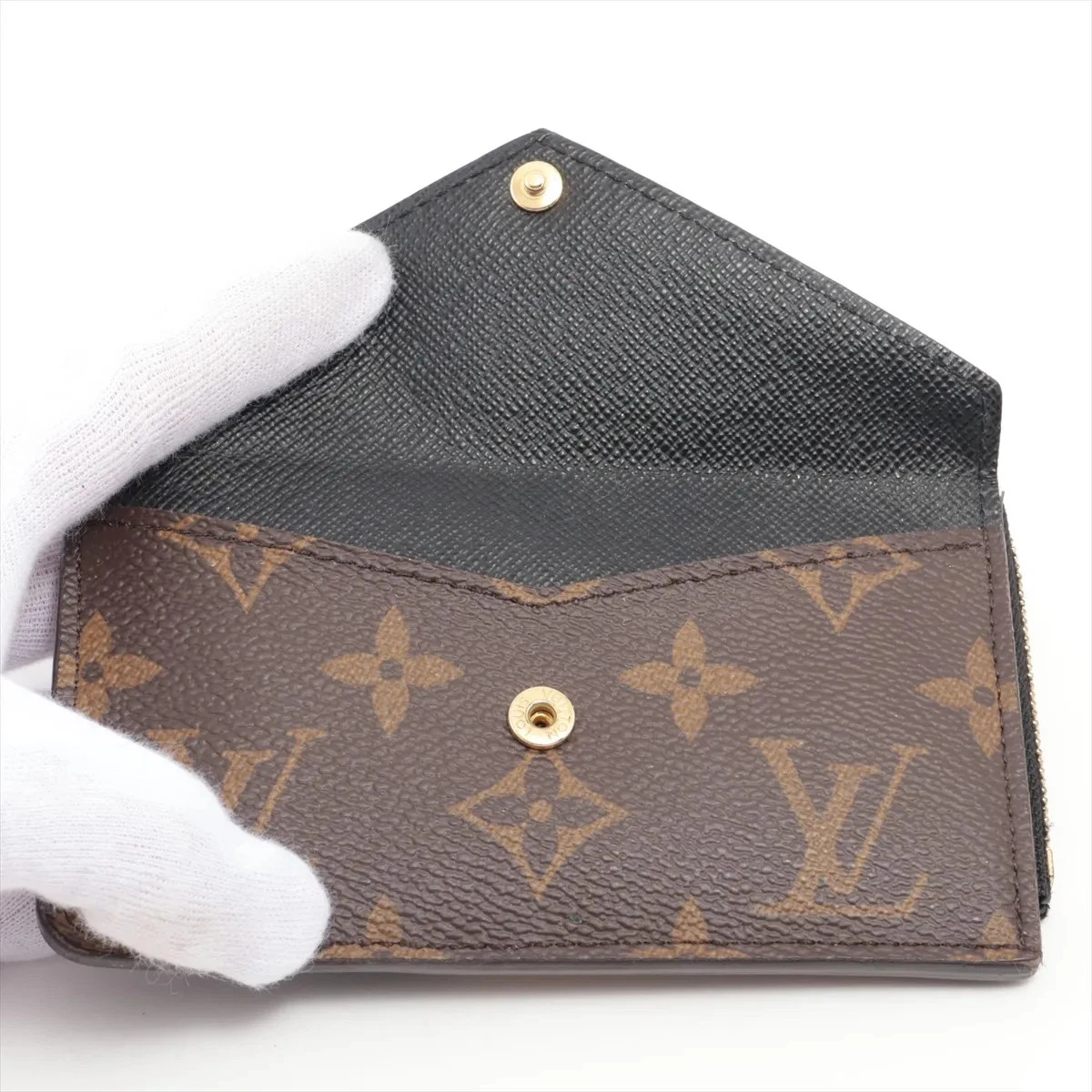 Louis Vuitton Giant Monogram Reverse Porto Cartolecto Verso M81303 Brown Fragmen