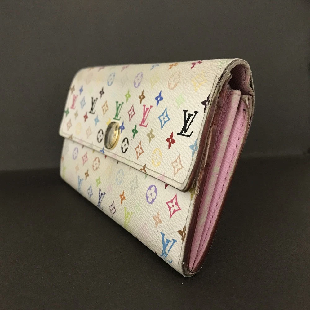 Louis Vuitton Monogram Multicolor Portefeiulle Sarah Long Wallet CA2162