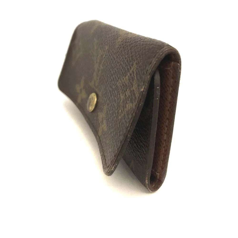 Louis Vuitton Monogram Multicles 4 Ring Key Case Brown FL0025