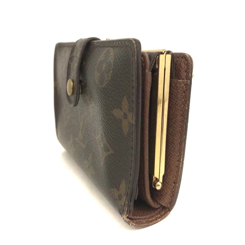Louis Vuitton Monogram Porte Monnaie Billets Viennois Bifold Wallet CA1024