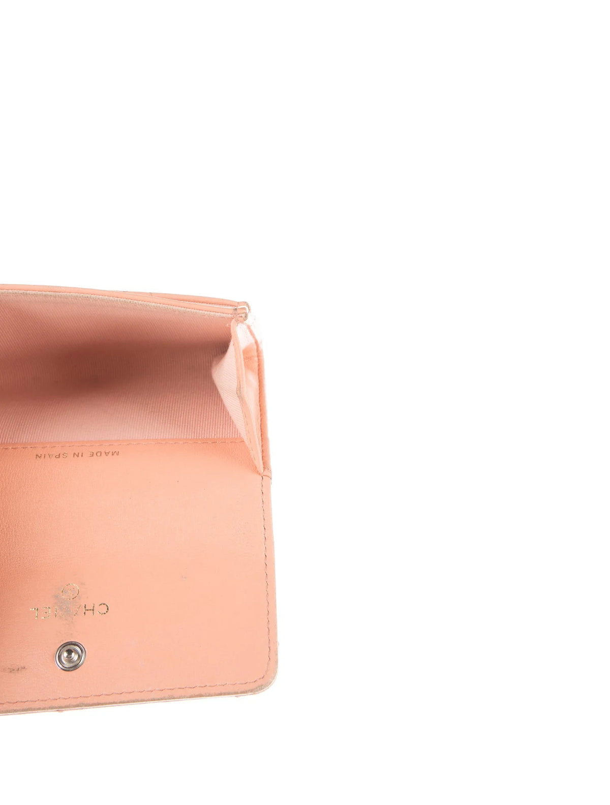 Chanel 19 Flap Card Holder Interlocking CC Logo Continental Wallet 10021114