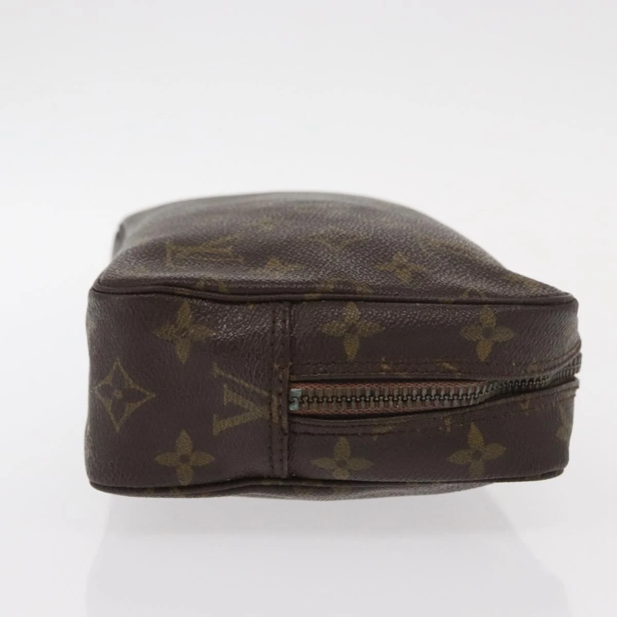 $600 1985 LOUIS VUITTON Monogram Trousse Toilette 23 Clutch Bag 853