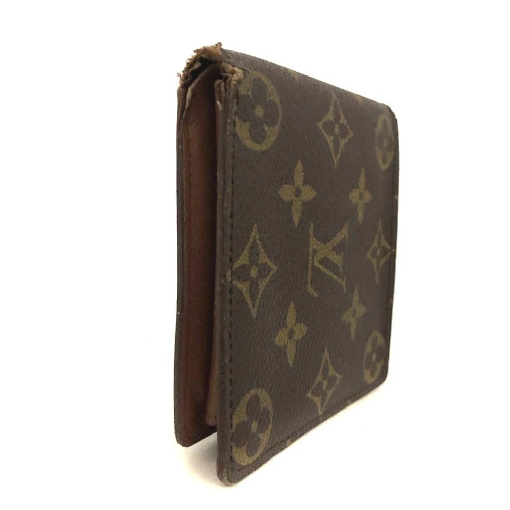EGA Louis Vuitton Monogram Portefeiulle Marco Bifold Wallet Brown/3CH0287
