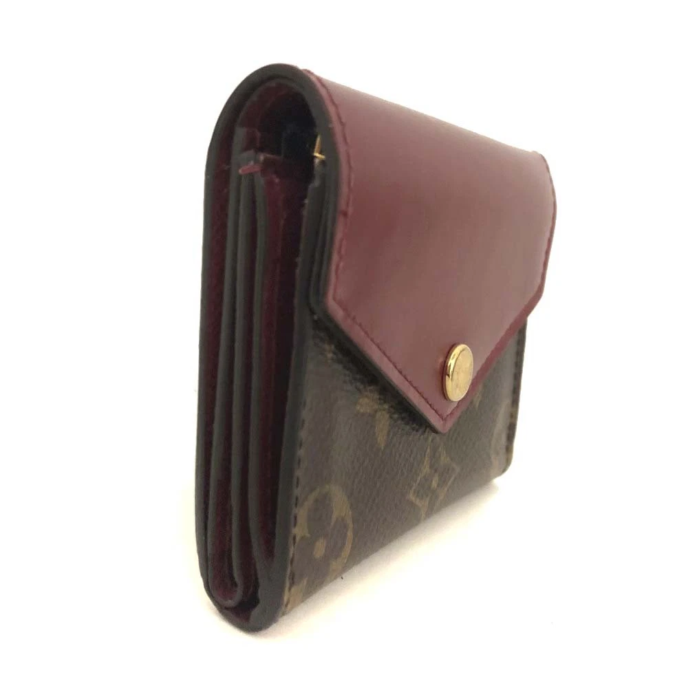 Louis Vuitton Monogram Portefeuille Zoe Mini Trifold Wallet Brown/6CF1214