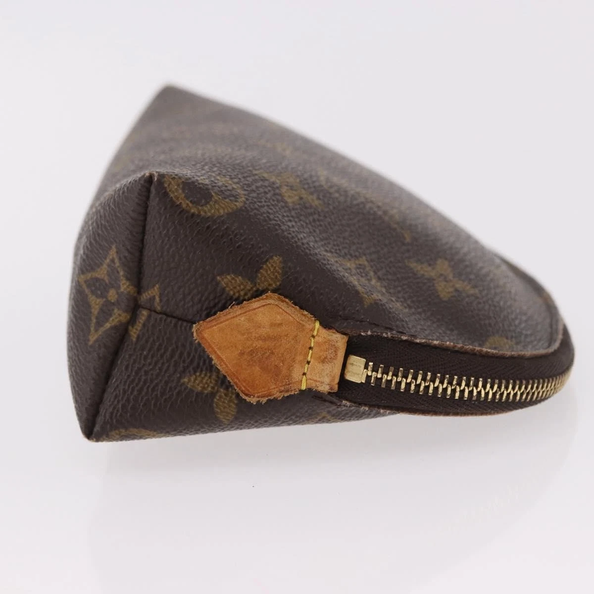 LOUIS VUITTON Monogram Pochette Cosmetic PM Pouch M43998 LV Auth 188189