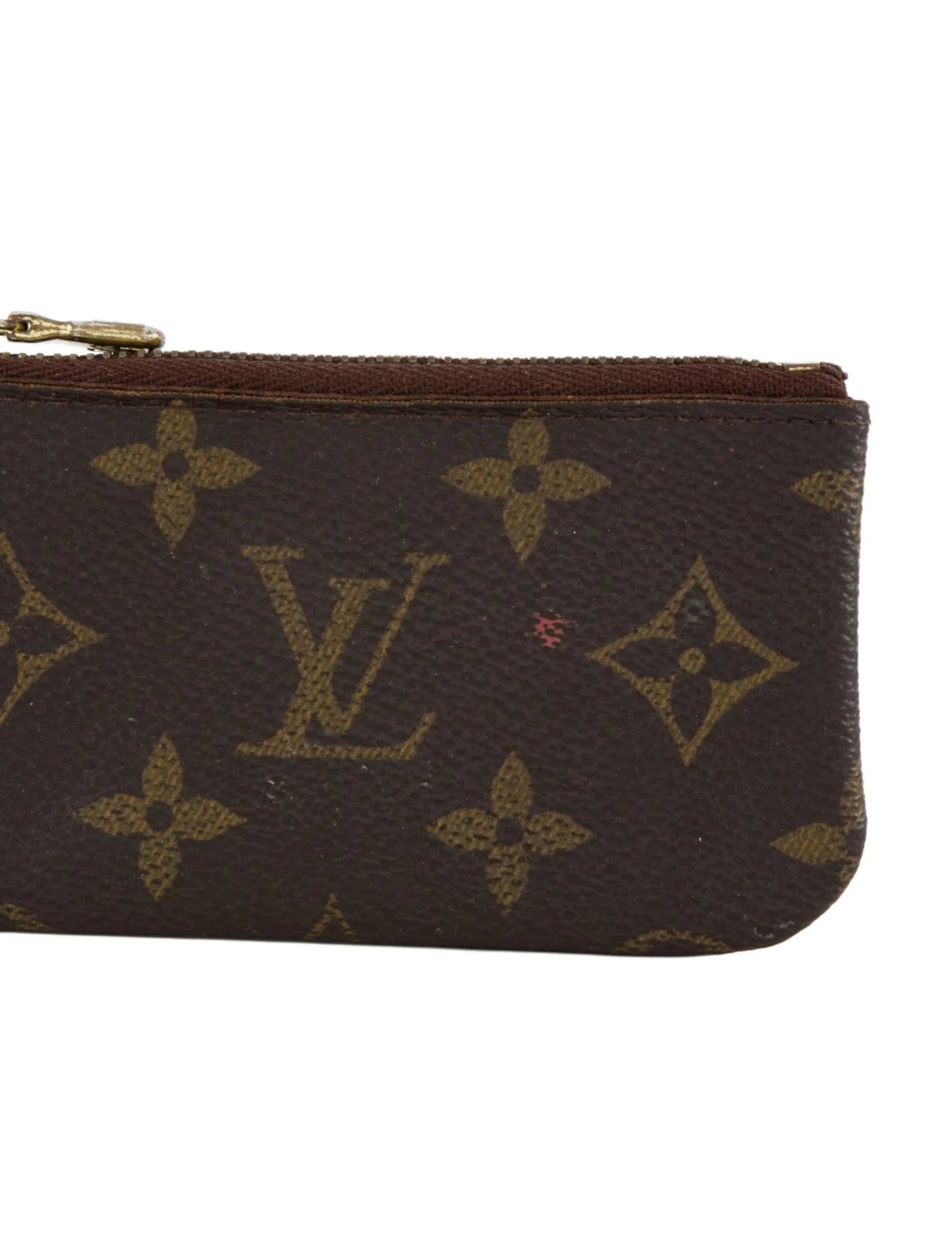 $355 Louis Vuitton Monogram Key Holder Pochette Cles