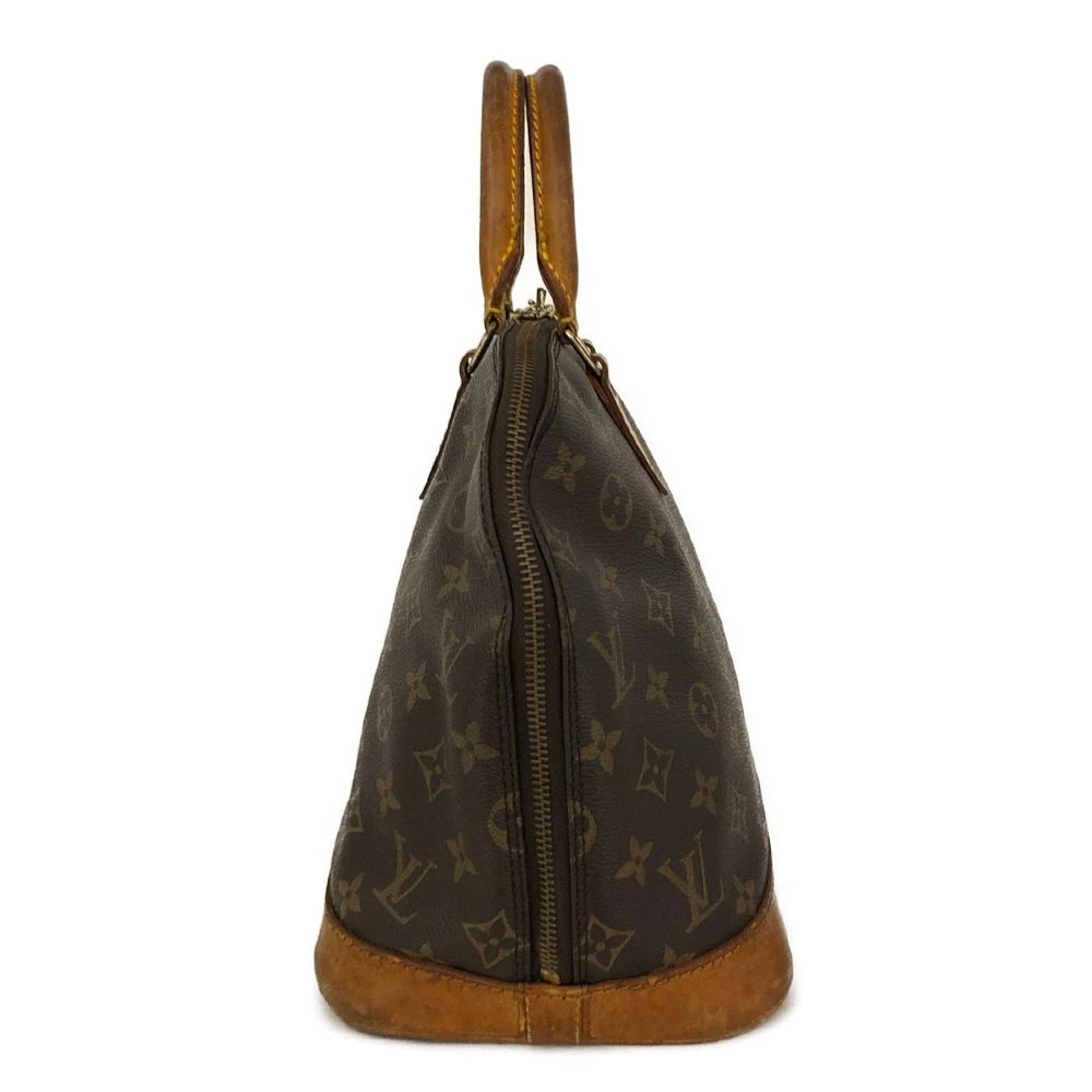 Louis Vuitton Monogram Alma Tote Hand Bag Purse Brown/6CH0850