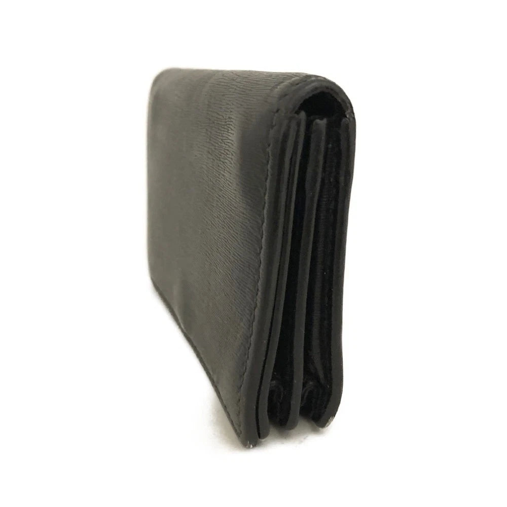 BALENCIAGA Leather Card Case Black/3CA1378