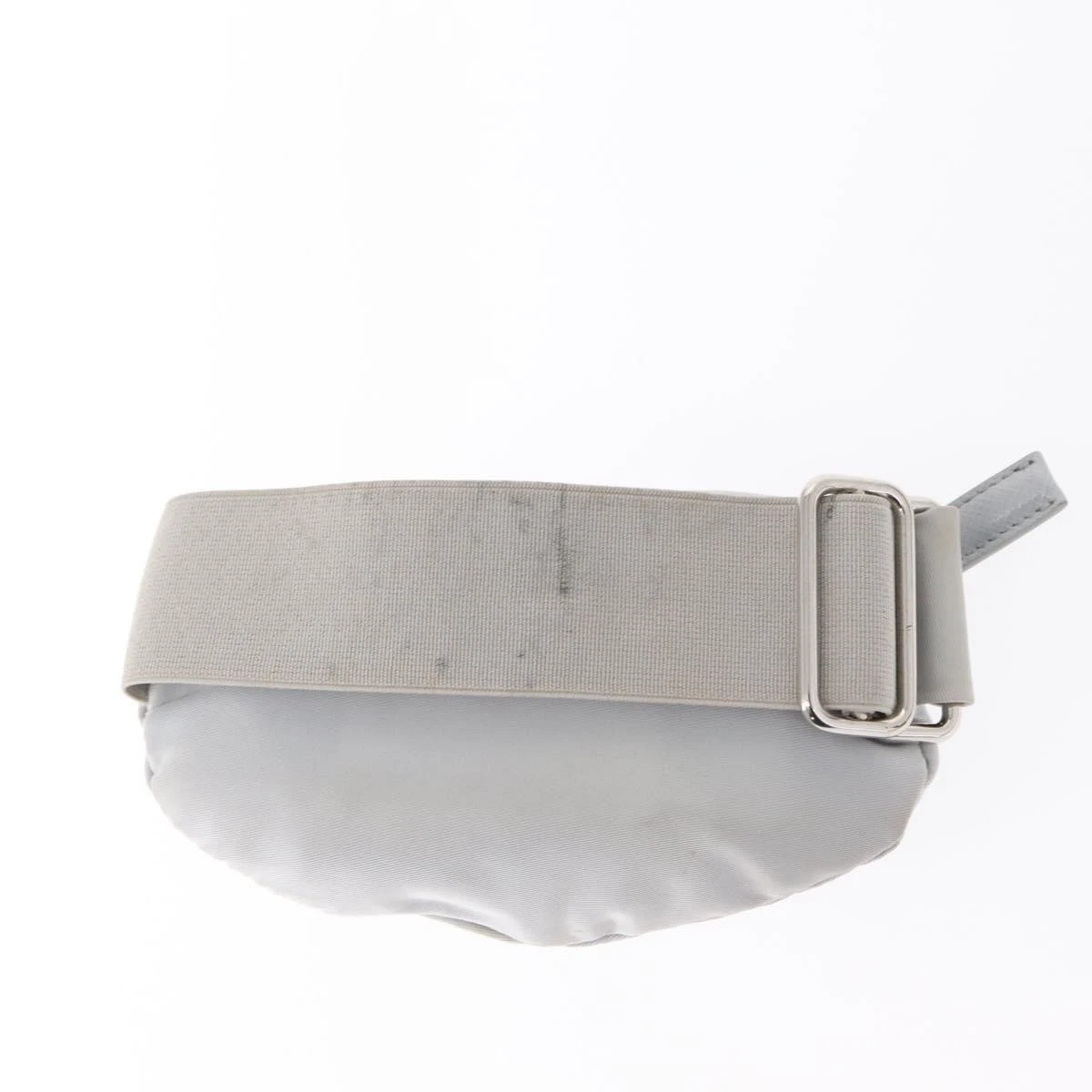 $925 Prada Triangle Plate Wrist Pouch