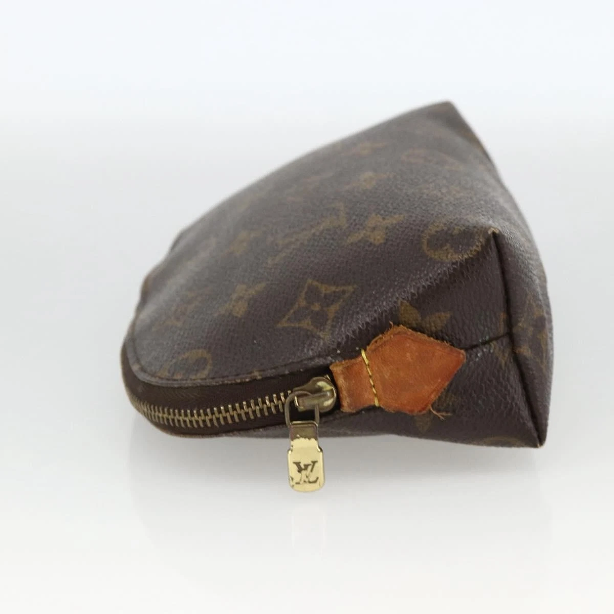 LOUIS VUITTON Monogram Pochette Cosmetic PM Pouch M43998 LV Auth BAZ755