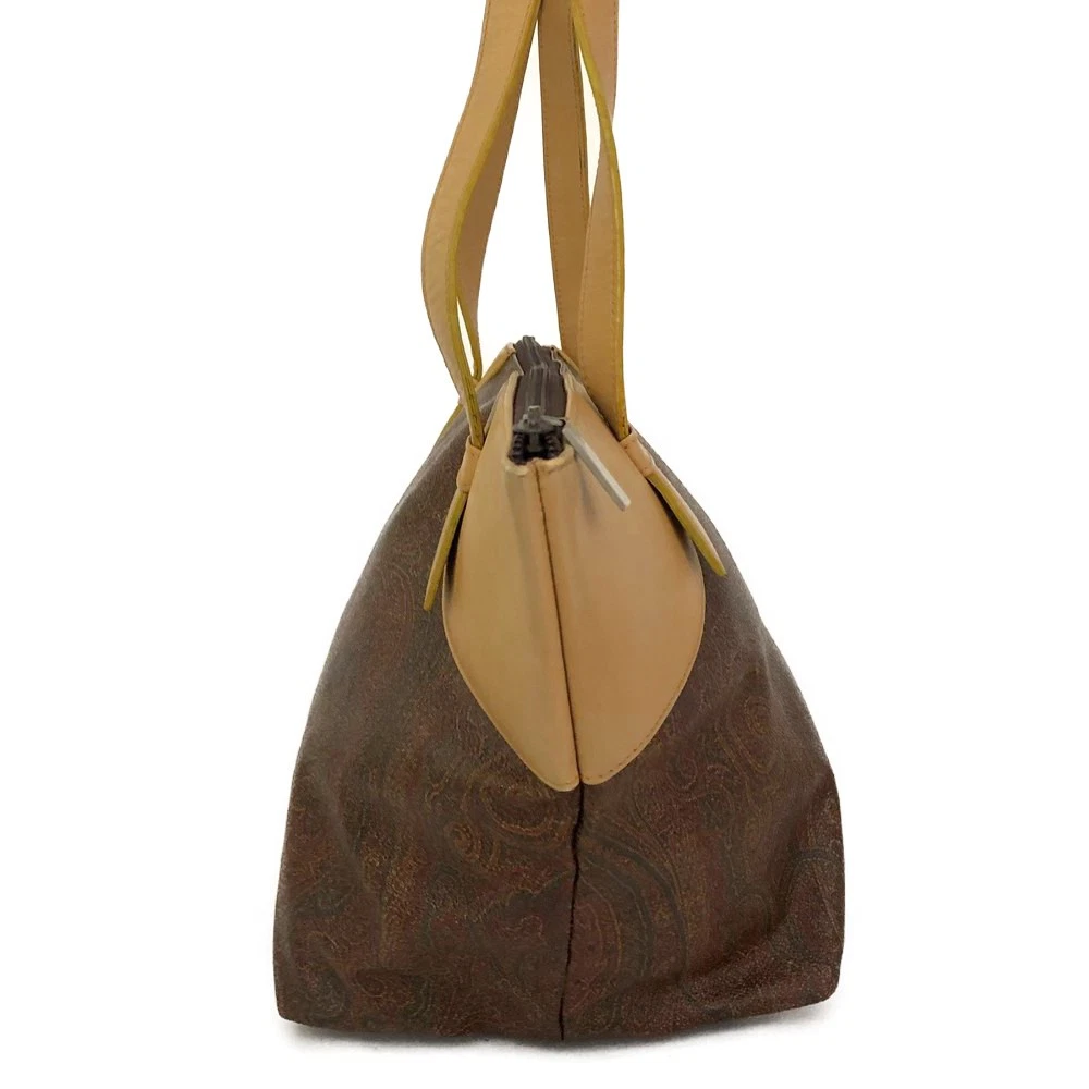 ETRO Paisley PVC Leather Tote Hand Bag MultiColor/6CH0863