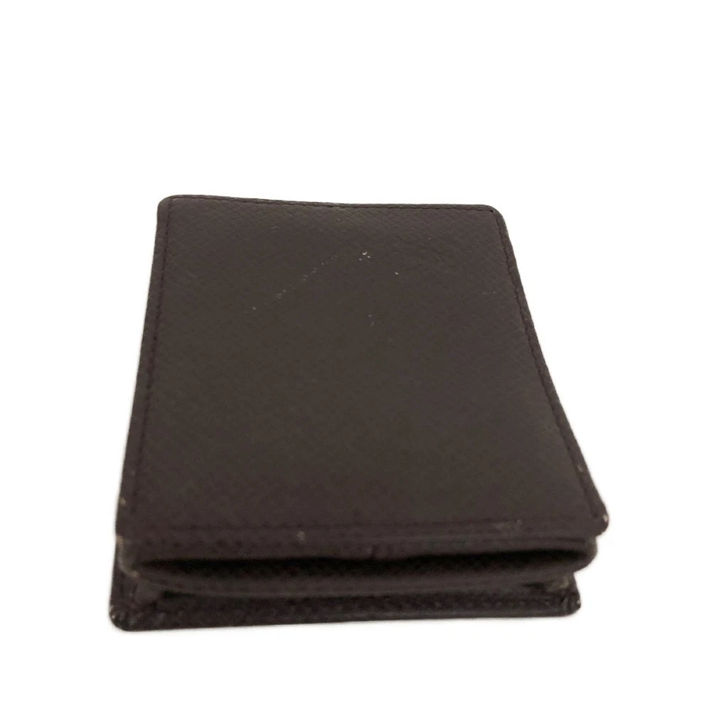 Louis Vuitton Taiga Porte Mannaie Boite Leather Coin Purse Wallet