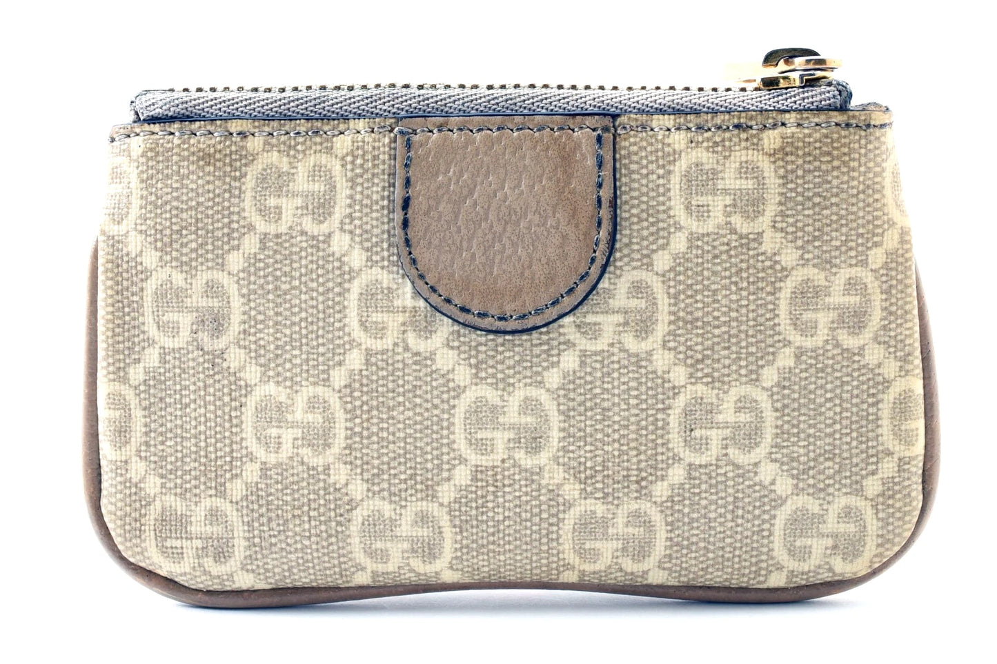 $410 GUCCI Ophidia GG Sherry Line Marmont Coin Case Purse Wallet PVC Double