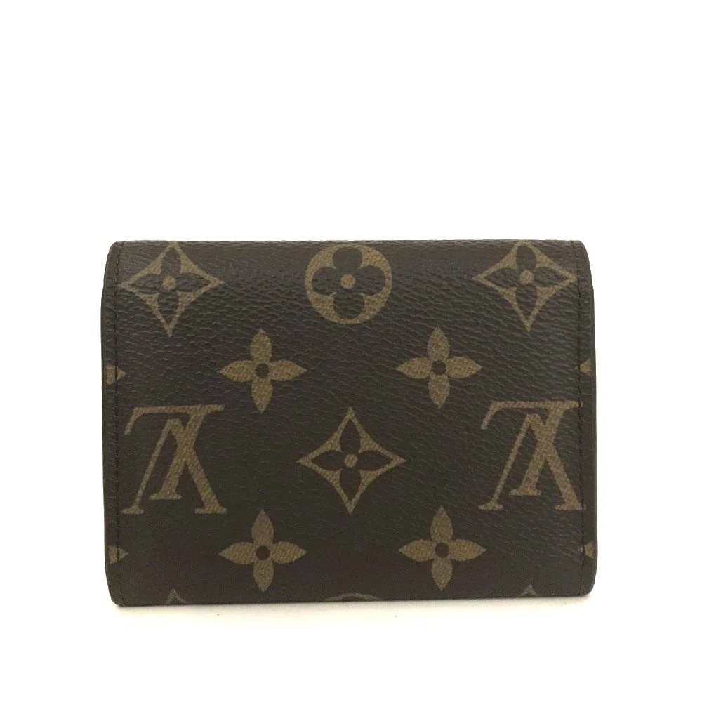 Louis Vuitton Monogram Porte Monnaie Rosalie Coin Purse Wallet Brown/6CF1215